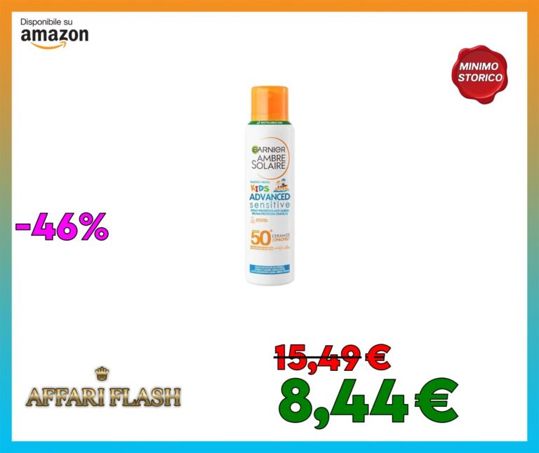 Garnier Ambre Solaire Advanced Sensitive Kids Ceramide Protect Spray Aerosol Anti