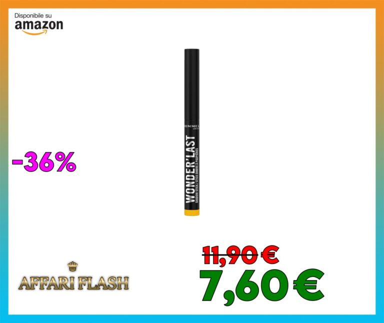 Rimmel London, Wonder’Last, 012 Mango Lassi, Ombretto in stick, Colore vibrante e d