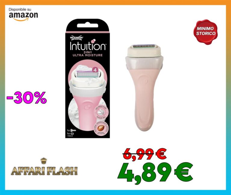 Wilkinson Sword Rasoio Intuition 2in1 Ultra