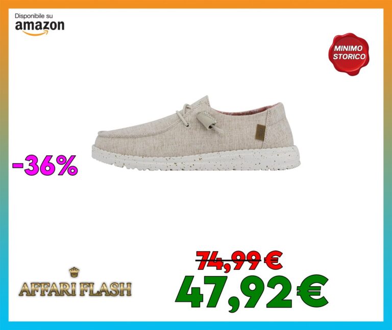 👡 HEYDUDE – Femmina Wendy Chambray Wendy Slip-On Scarpe [#Moda]