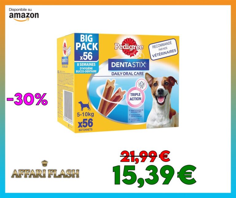 Pedigree Bastoncini dentali per Cani di Piccola Taglia, 56 x 800 g (1)