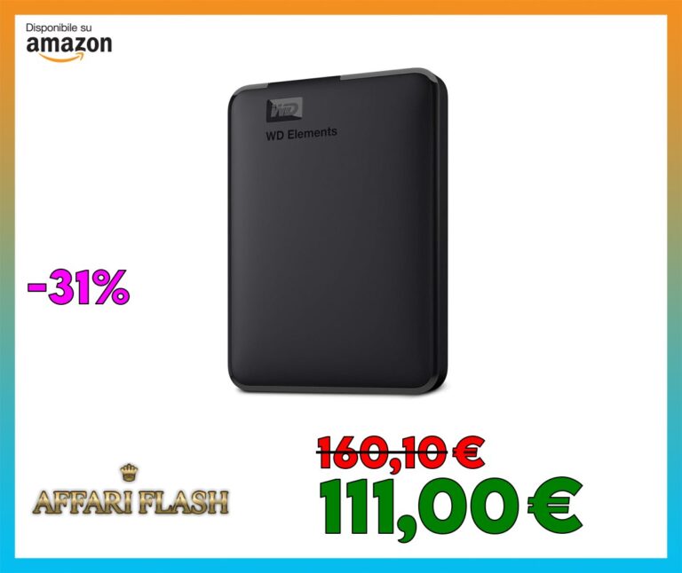 WD 4 TB Elements Portable External Hard Drive