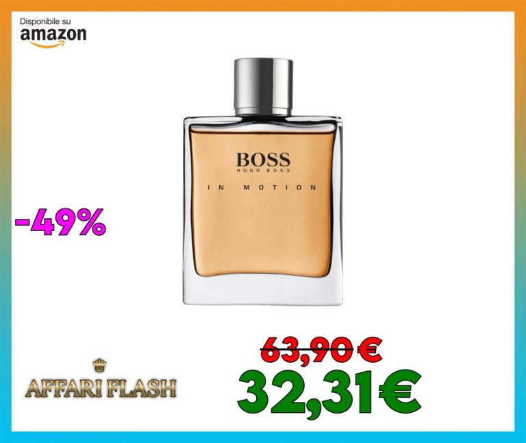 Boss In Motion Eau De Toilette, 100 Ml