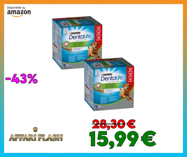 PURINA DENTALIFE Daily Oral Care Snack per l