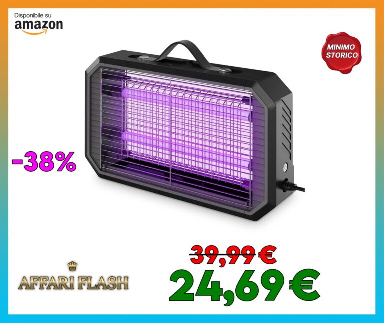 Loowoko Lampada Antizanzare Elettrica, Antizanzare Elettrico, Zanzare Elettrico, LED Zanzariera Elettrica, Ammazza Mosche Elettrico, Ammazza Zanzare Elettrico, Lampada Antizanzare Da Interno