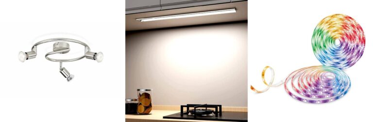 Philips LAMPADA DA SOFFITTO LIMBALI FARETTO 3 LUCI NICKEL IN METALLO SPIRALE ORIENTABILI