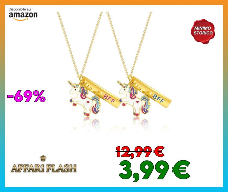 Regali per Sorella Collana con Ciondolo Sorella Collana Regalo di Compleanno Per Sorelle Regalo di Amicizia per Ragazze Bff Bestie Regali Abbinati a Distanza per le Donne