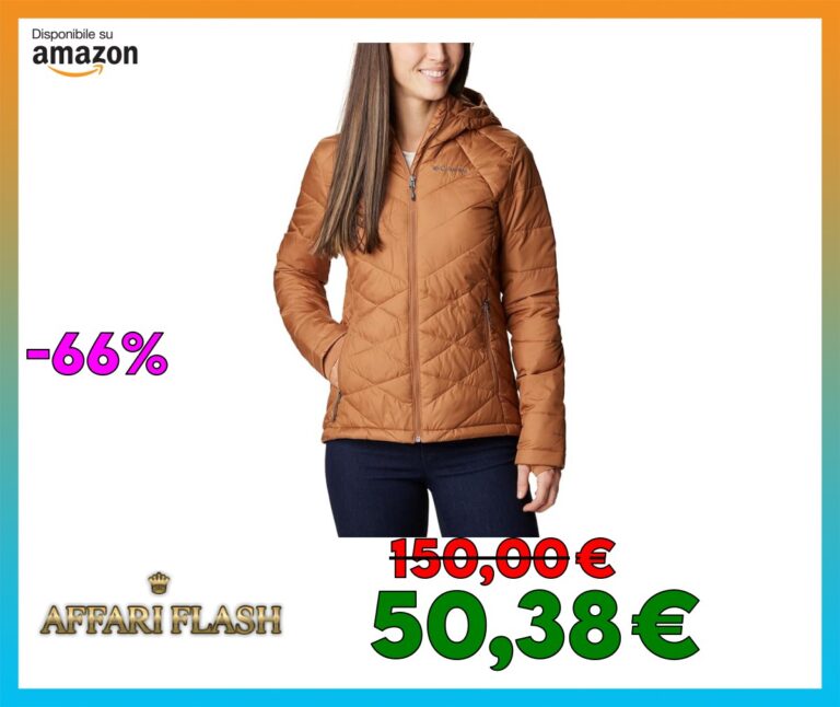 Columbia Giacca Heavenly Con Cappuccio Piumino Donna