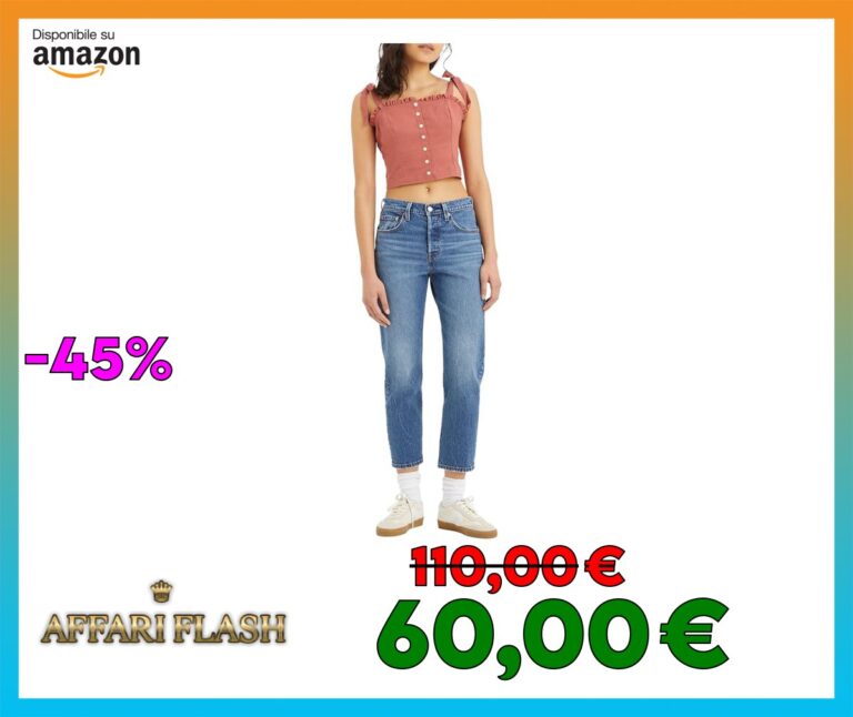 Levi’s 501 Crop Jeans Donna