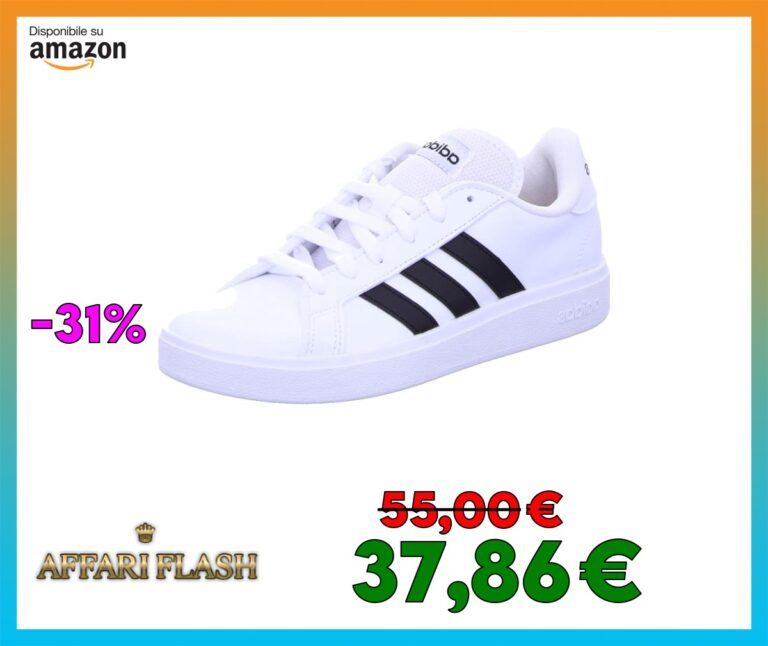 adidas Grand TD Lifestyle Court Casual Shoes, Sneakers Donna