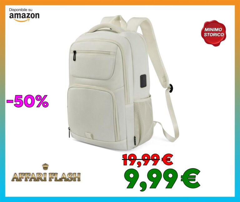 BJIAX 35 Litri Impermeabile 15.6 Pollici Zaino Uomo per PC Portatile con Caricatore USB Zaino da lavoro per Laptop, Computer, Notebook, Viaggio Regalo Uomo