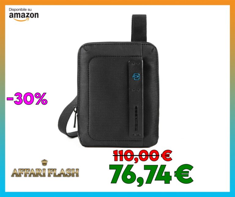 PIQUADRO Piquado Herren Umhängetasche mit iPad mini Halter