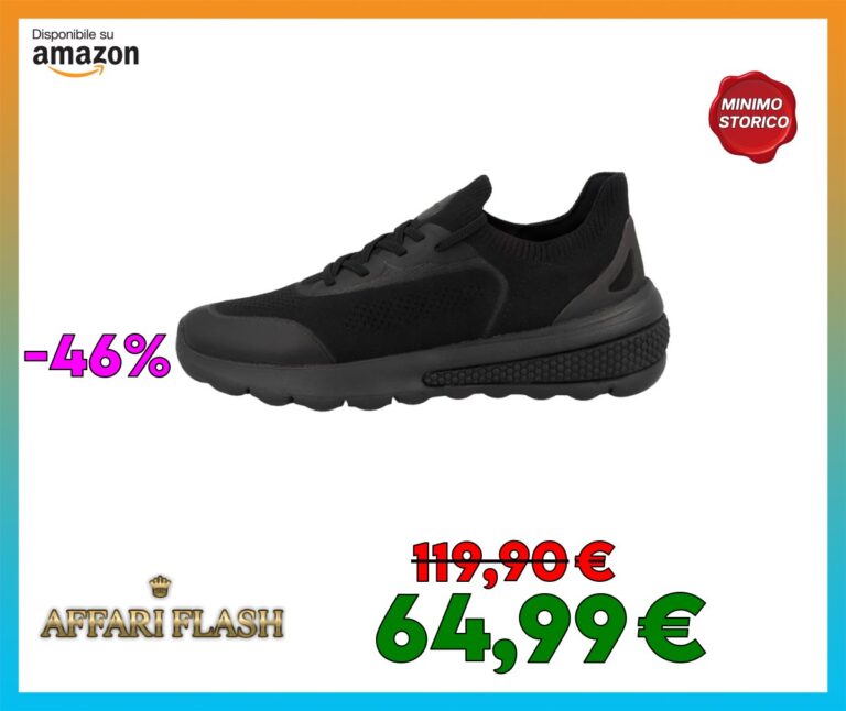 Geox D Spherica Actif, Scarpe da Ginnastica Donna