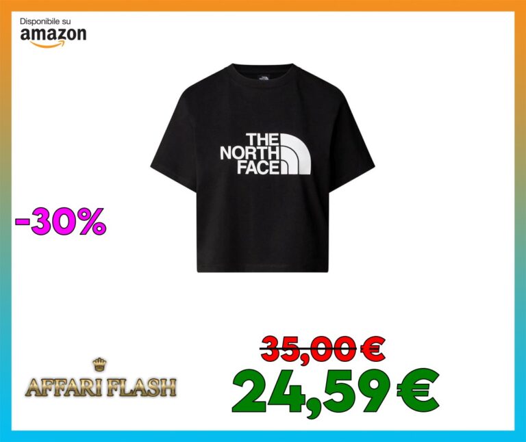 THE NORTH FACE W S/S Easy Relaxed Cropped Tee T