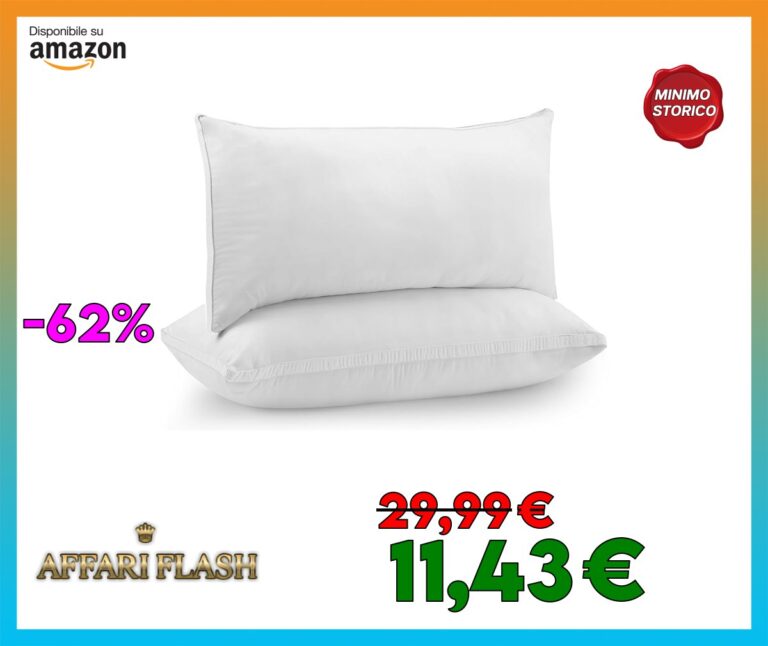 Utopia Bedding Cuscini Letto (Set di 2), 40 x 80 cm Guanciali Letto Coppia