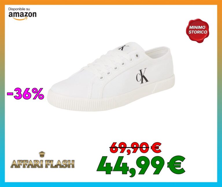 Calvin Klein Ess Vulc Low CV MG Wn Yw0yw01762, Basso Top Donna