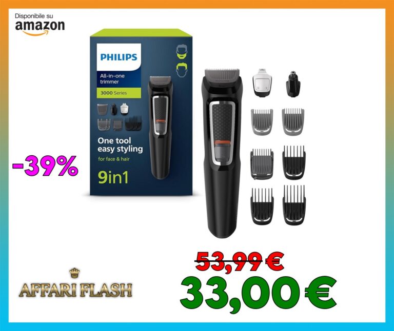 Philips Multigroom Serie 3000 9