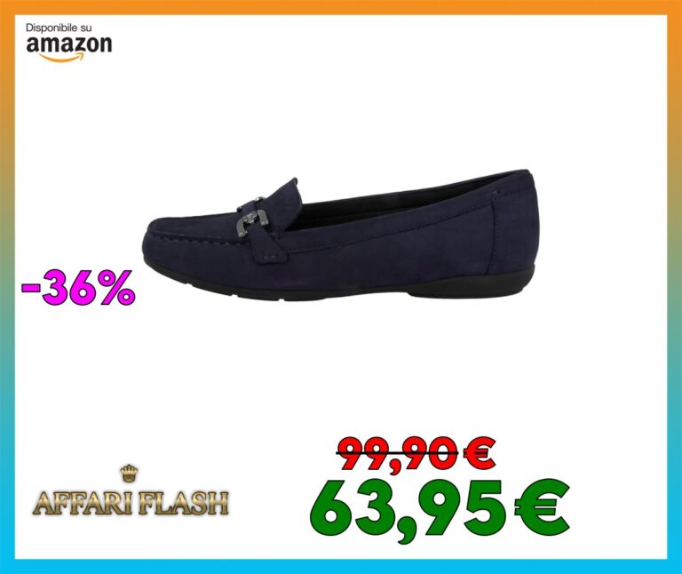 Geox D Annytah Moc A, Mocassini Donna