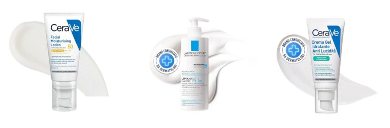 CeraVe Crema Idratante Viso SPF 50, Per Pelli da Normali a Secche