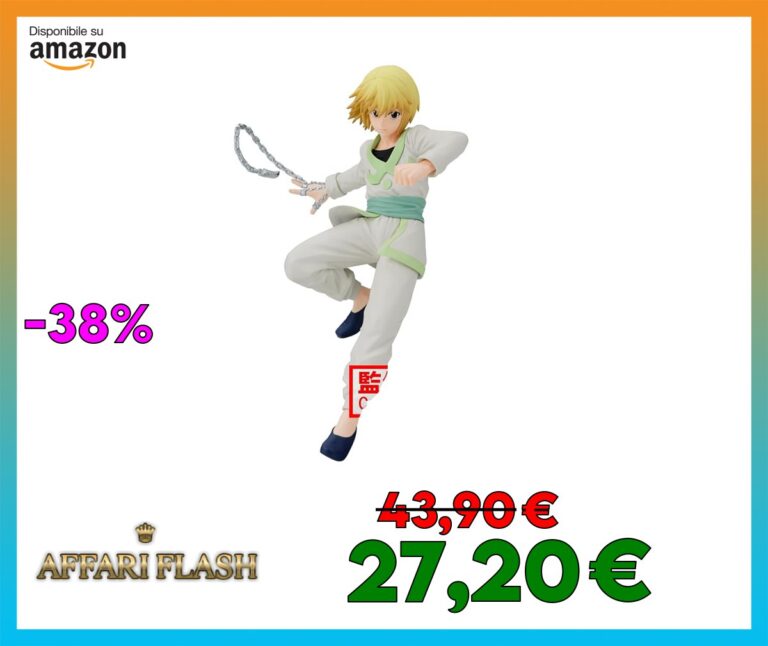 Banpresto Curarpikt Hunterxhunter Vibration Stars 15 cm BP88465 Multicolore