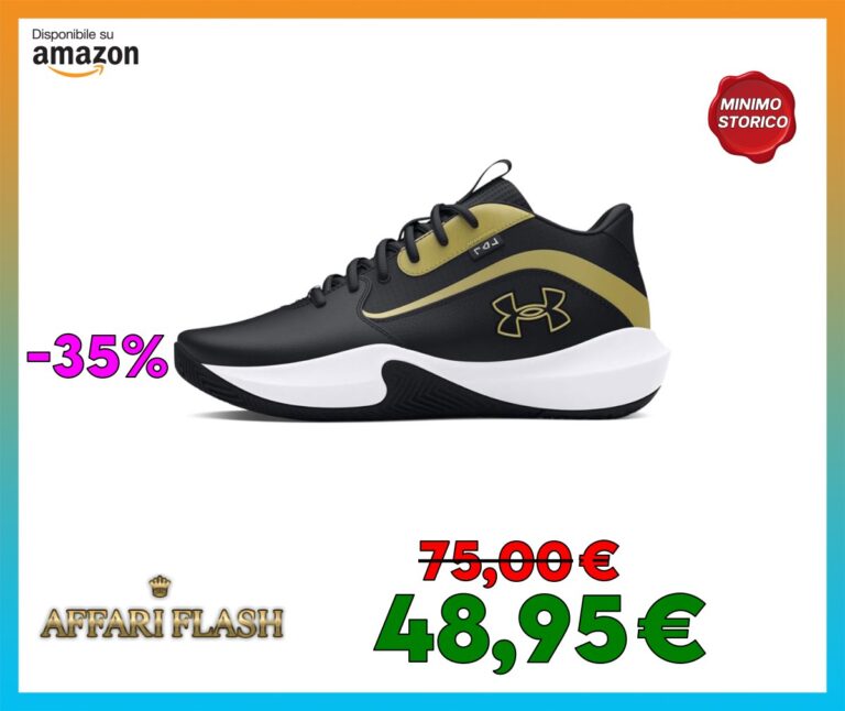 Under Armour UA Lockdown 7, Scarpa da Basket Unisex