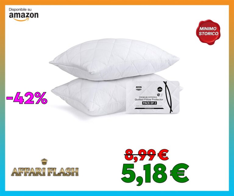 Utopia Bedding Cuscini protettivi 50 x 75 cm, federe trapuntate con cerniera, in microfibra morbida e traspirante (bianco) (2)