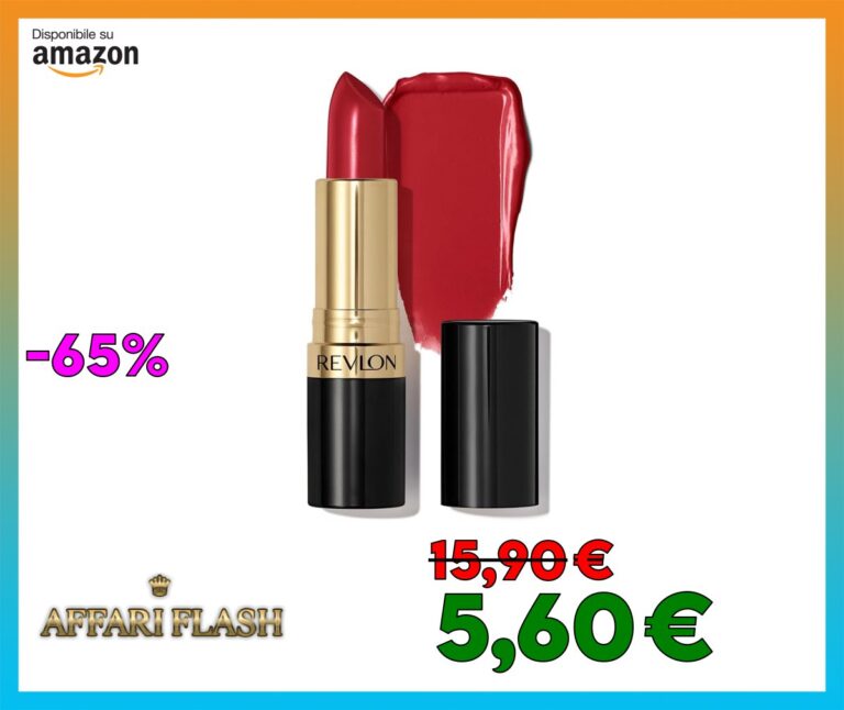 Revlon Super Lustrous Lipstick, Rossetto Con Formula Cremosa, Infuso Con Vitamina E e Olio Di Avocado, 525 Wine With Everything Creme