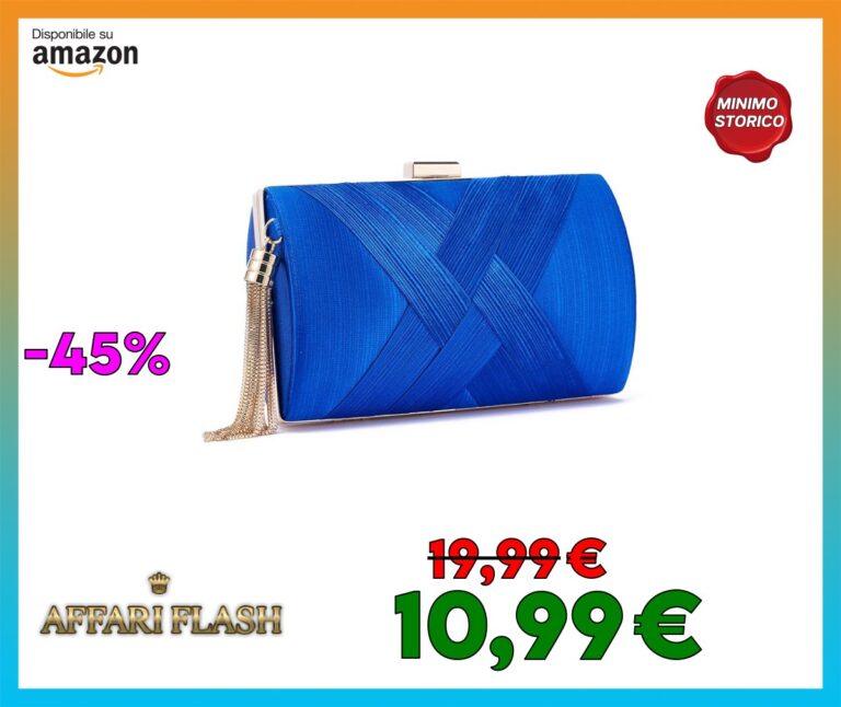 QIUTIMIY Pochette da Donna Borsa da Sera Borsa da Sera con Nappa, Pochette da Ballo con Frange per Lady Borsa a Tracolla a Catena