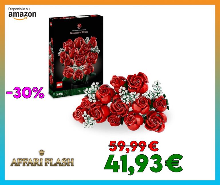 LEGO Botanicals Bouquet di Rose