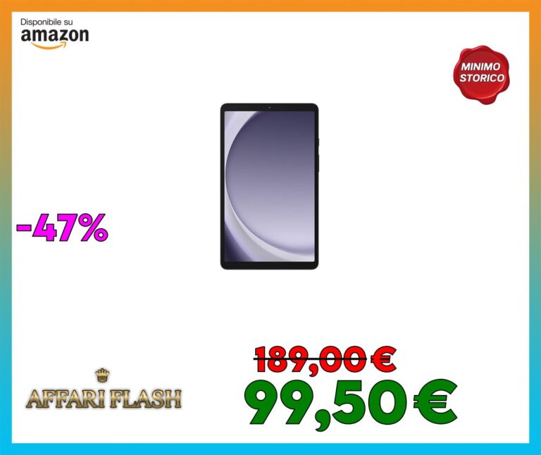 Samsung Galaxy Tab A9, Display 8.7″ TFT LCD PLS, Wi