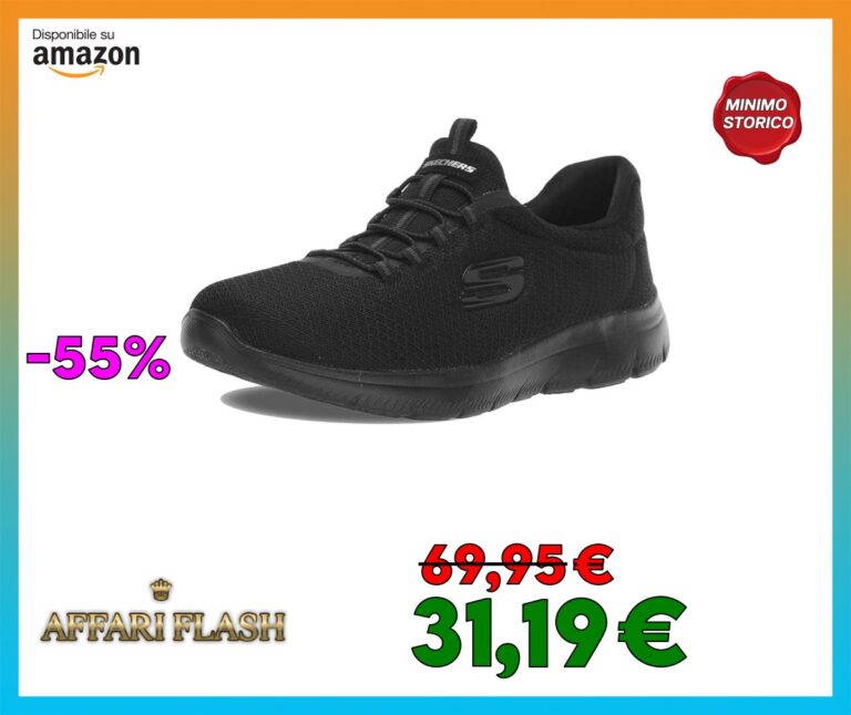 Skechers Summits Top Player, Scarpe da Ginnastica Donna