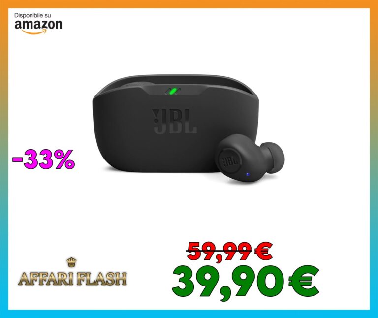 JBL Wave Buds Auricolari Wireless In