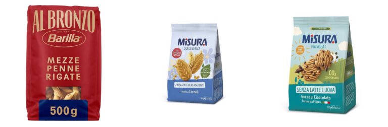Barilla Pasta Al Bronzo Mezze Penne Rigate 100% Grano Italiano, Pasta Trafilata Al Bronzo con Lavorazione al Bronzo Grezzo