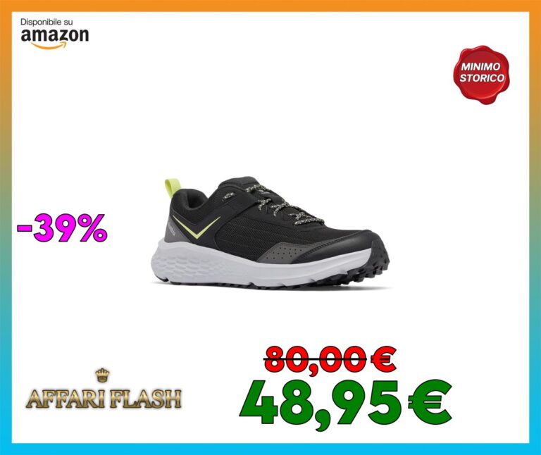 Columbia Vertisol Trail, Scarpe da Trekking ed Escursionismo a Vita Bassa Uomo