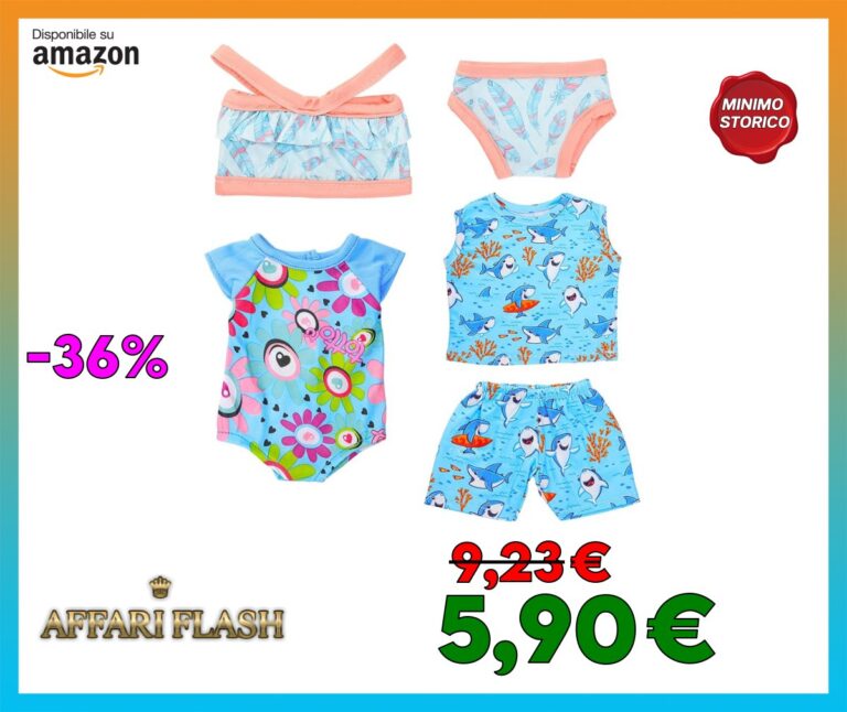 Miunana 3 Abiti Vestiti Per New Born 35 CM