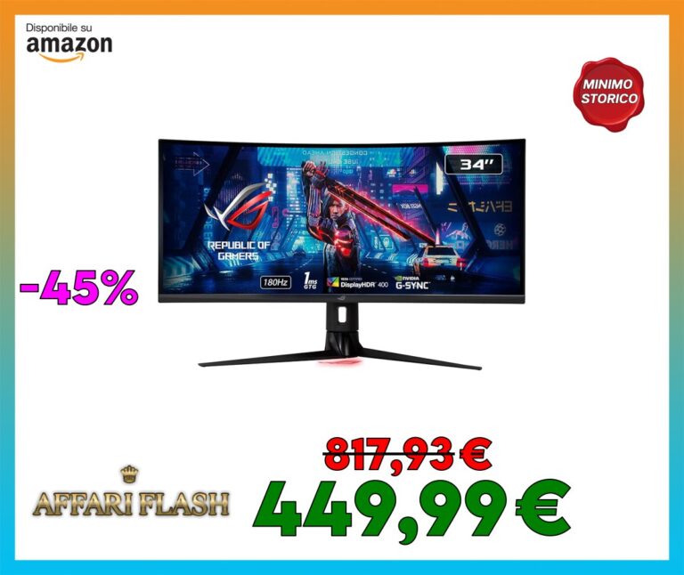 ASUS ROG Strix XG349C Monitor Gaming Curvo 34