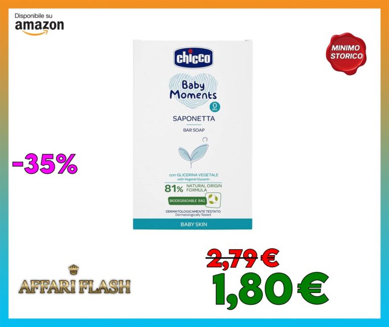 Saponetta Baby Moments, 100 Grammi
