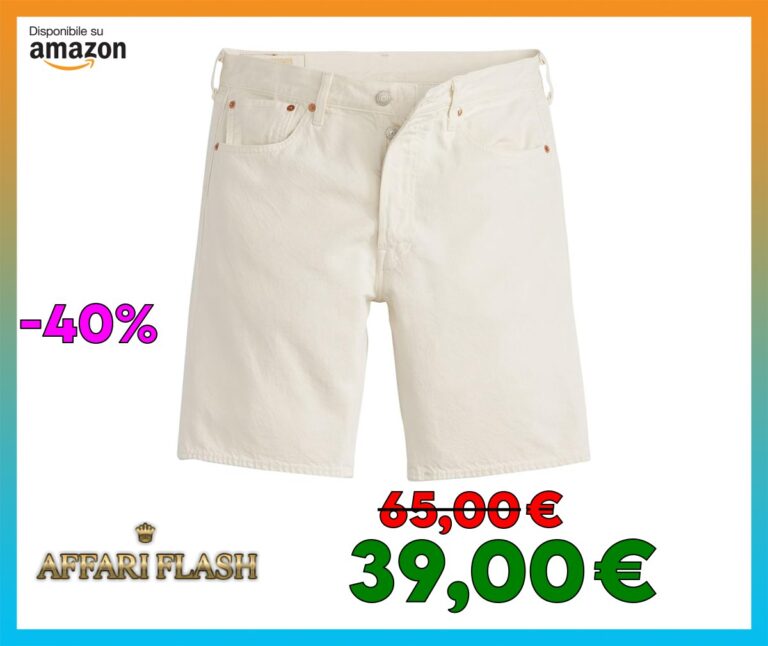 Levi’s 501 Original Pantaloncini di Jeans Uomo