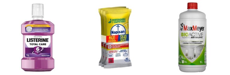 LISTERINE Collutorio Total Care, Collutorio al gusto di Menta Pura