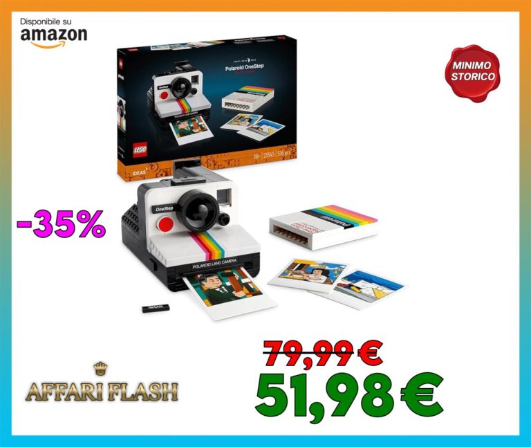 LEGO Ideas Fotocamera Polaroid OneStep SX