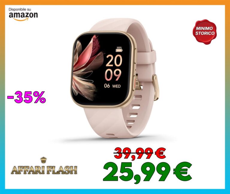 ️ FITVII Health & Fitness Tracker (risponde alle chiamate), Orologio Intelligente con Monitoraggio 24/7 Della Frequenza Cardiaca e Della Pressione Sanguigna, del Sonno e dell’Ossigeno nel Sangue.