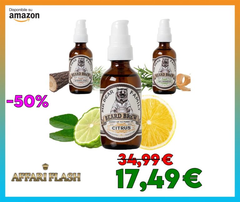 Olio da barba Mr Bear Family