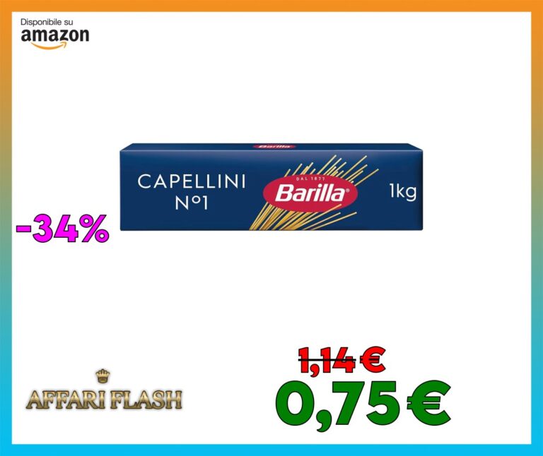 Barilla Pasta Capellini n.1, 500g