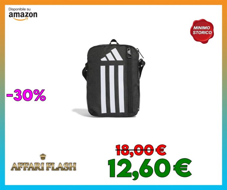 adidas Unisex Essentials Training Shoulder Bag Recycled Polyester Black