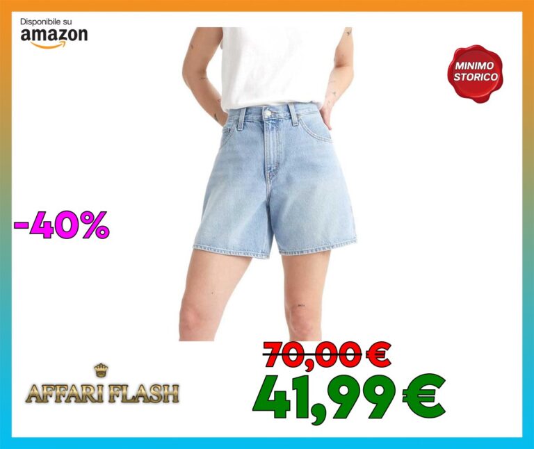 Levi’s Donna High Rise Baggy Pantaloncini