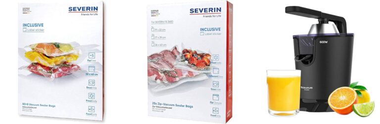Severin ZB3615 Sacchetti per Sottovuoto, 30 x 40 cm