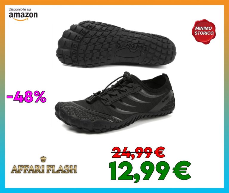Scarpe Barefoot Uomo Donna Scarpe da Scoglio Scarpe da Acqua Scarpe a Piedi Nudi Spiaggia Surf Bagno Yoga Sport Outdoor Acquatici Asciugatura Rapida Leggero Unisex Diving Scarpe da Piscina 37