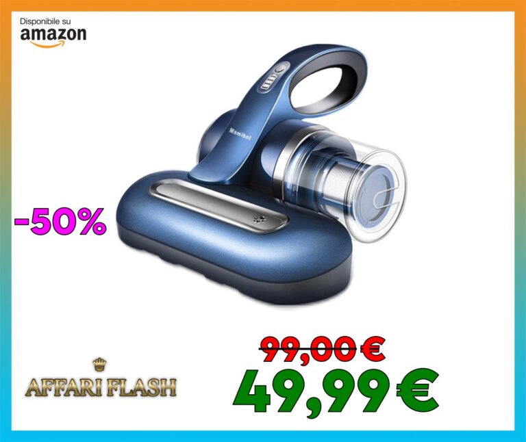 Mamibot UVlite200 Aspirapolvere Aspirapolvere portatile senza fili con lampada anti