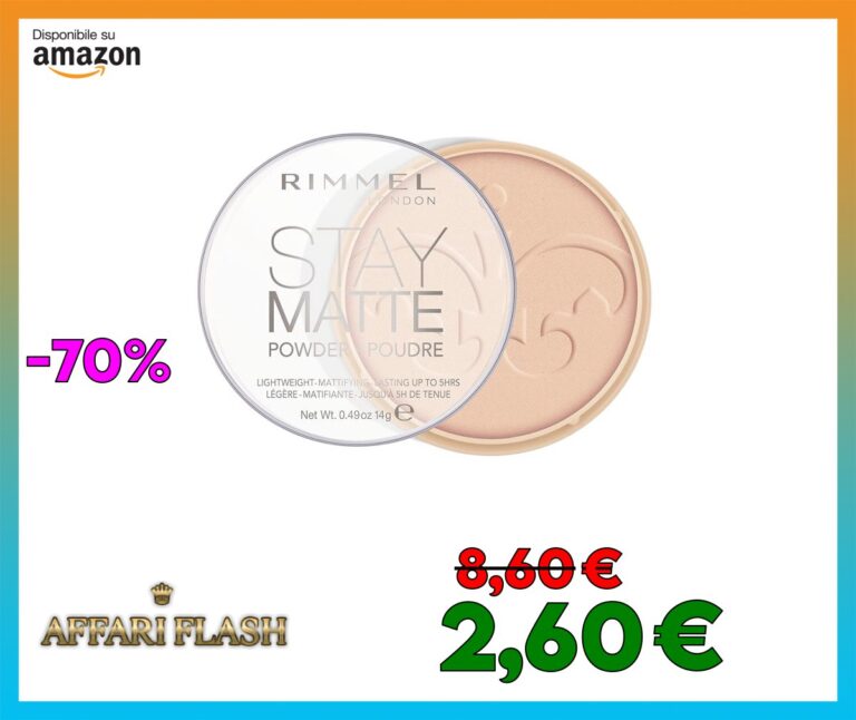 Rimmel London Cipria Compatta Stay Matte