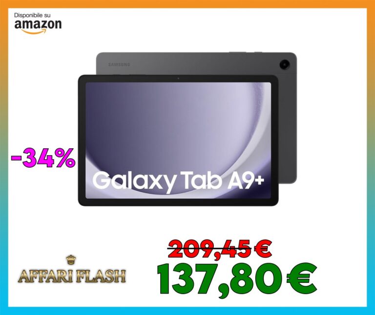 Samsung Galaxy Tab A9+ WiFi 11″ 4GB/64GB Gris